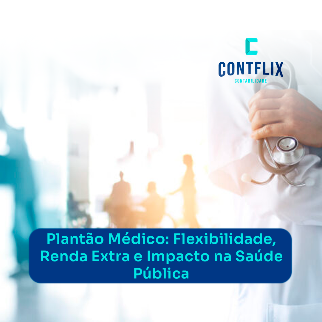 Plantão médico proporcionando flexibilidade e oportunidades de renda extra na saúde pública.